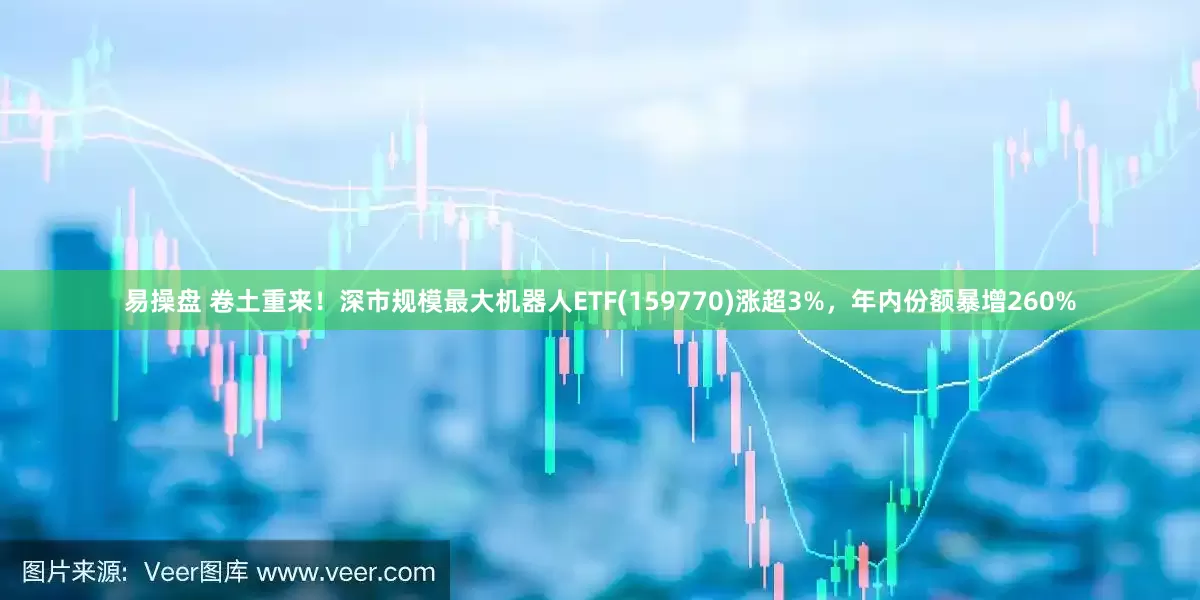 易操盘 卷土重来！深市规模最大机器人ETF(159770)涨超3%，年内份额暴增260%